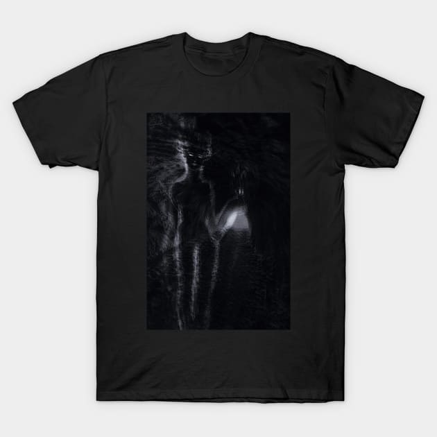 Cave Dream in Milos - Tone 7 T-Shirt by spacedivers